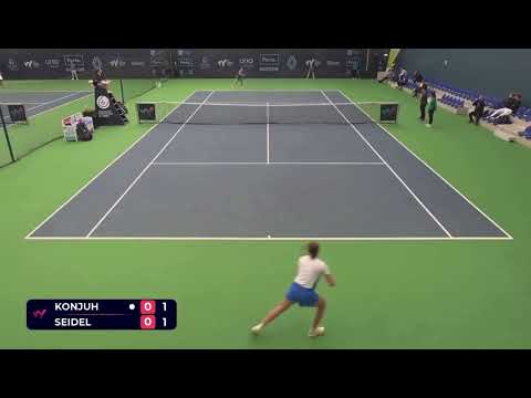 Ana Konjuh vs Ella Seidel | R1 ITF Porto 2025