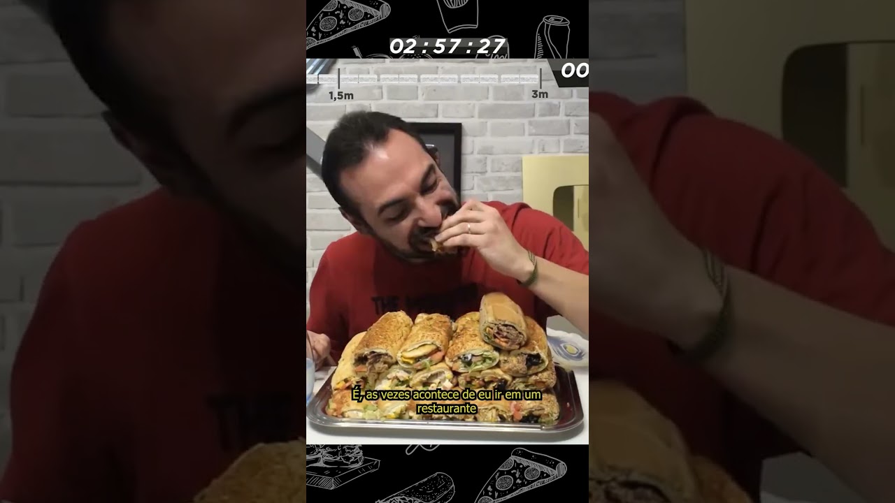 SUBWAY'S BIGGEST CHALLENGE!! #SHORTS