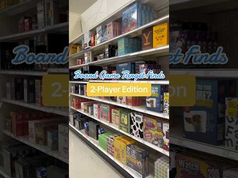 Target Finds: 2 Player Board Game Edition! #boardgames #target
