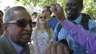 Shut up! Uncle Asif (Christian) told to shut up!