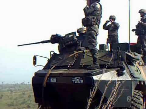 Tir à la 12 7 sur V A B