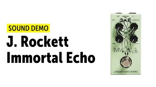 Video thumbnail for J. Rockett - Immortal Echo - Sound Demo (no talking) by Guitar Bonedo