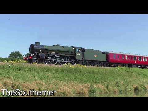 45596 "Bahamas" takes on the 'Cathedrals Express' 18/07/2021