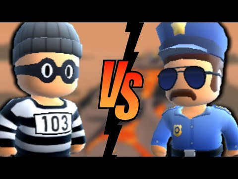 POLÍCIA VS LADRÃO | Stumble Guys