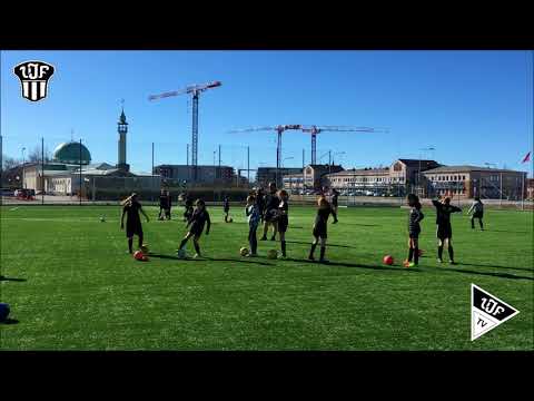 180421 Upsala IF F07 Träningsdag