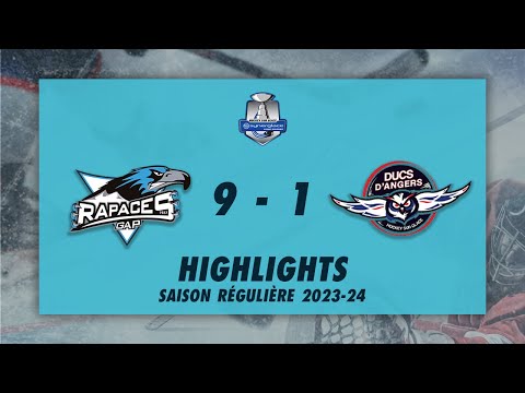 Rapaces de Gap 9-1 Ducs d'Angers - Highlights - Synerglace Ligue Magnus 2023/24