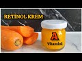 havuç ve keten tohumu ile retinol kremi yap kırışıklık ve lekeler yok olsun