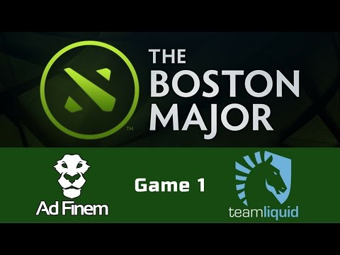 Ad.Finem vs Team Liquid — Game 1 • Playoffs • EU Qualifiers — Boston Major Top Games Dota 2