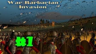 preview picture of video 'Let's play Rome Total War Barbarian Invasion l Ep 1'