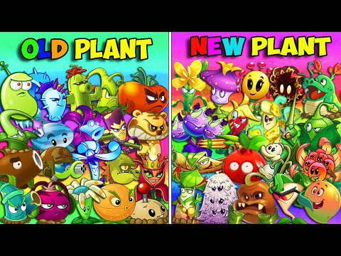 Team NEW vs OLD Plants in International & China Version - Who Will Win? - PvZ 2 Battlez
