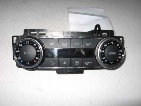 2011 Mercedes C300 Temperature Climate/AC heater control MATCH ID 204TYPE - mbiparts.com Used... OEM