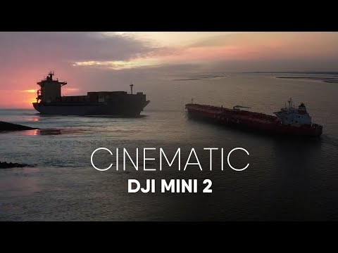 Ships At Sea - DJI Mini 2 - CINEMATIC