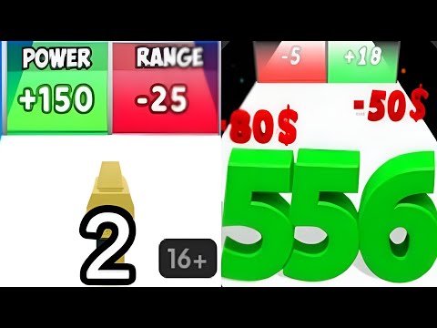 Connect Weapons VS Digit Shooter 3D - All Levels SpeedRun Gameplay Android iSO