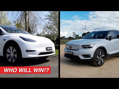 Volvo XC40 Recharge Pilot Assist VS Tesla Autopilot | Word: baffling!