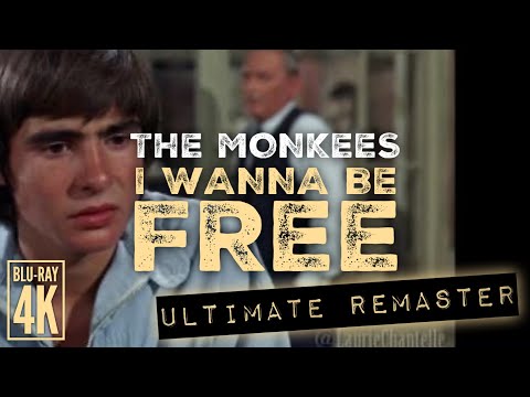 The Monkees I WANNA BE FREE - ULTIMATE AUDIO REMASTER + 4K BLU-RAY VIDEO!!!