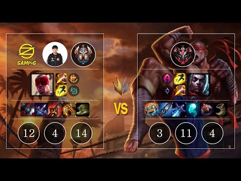 OZ BroCColi Lee Sin vs Ekko Jungle - KR Challenger Patch 10.10