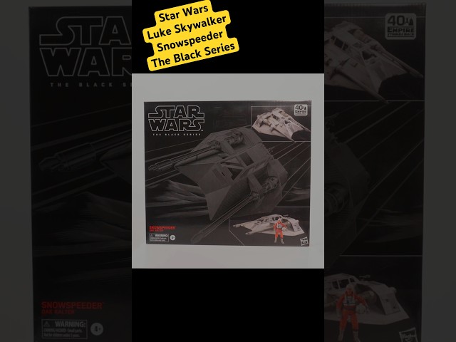 Vídeo relacionado con Bizak Star Wars Deluxe Snowspeeder 13 cm, e Incluye 1 Figura (62610023)