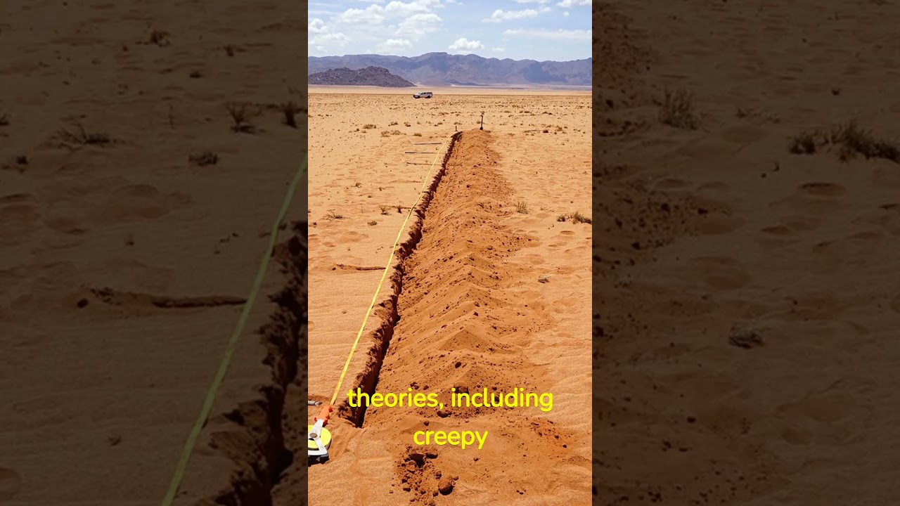 The unsolved mystery of fairy circles (Namibia). #youtubeshorts #New Scientist