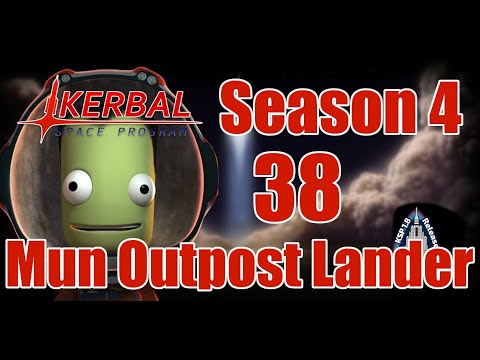 Mun Outpost Lander [38] Kerbal Space Program Career 1.8 Modded