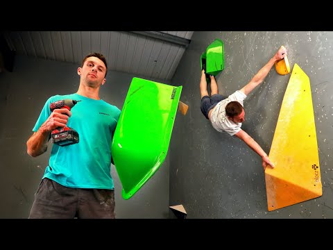 He Set this Impossible Boulder, First Time Crack Climbing