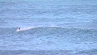 preview picture of video 'Surfing and towing The Mound Durban 03/10/2014'