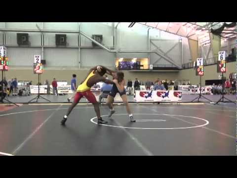 University Greco 3rd Place 74kg - Jesse Stafford vs. Rashaad Saunders