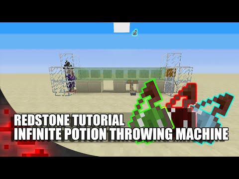 Unbelievable! Infinite Potion Throwing in Minecraft!