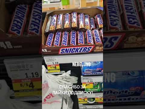 Snickers price in America/USA/ Цена на сникерс в Америке/США/#shorts