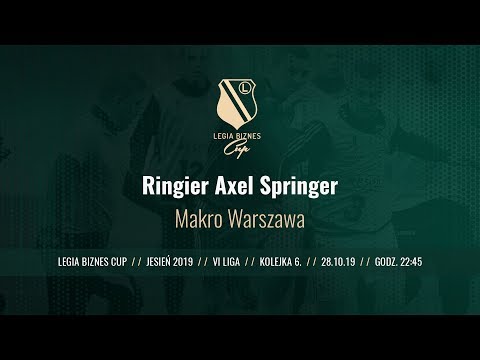 Skrót spotkania Ringier Axel Springer - Makro Warszawa ( Legia Biznes Cup Jesień 2019 )