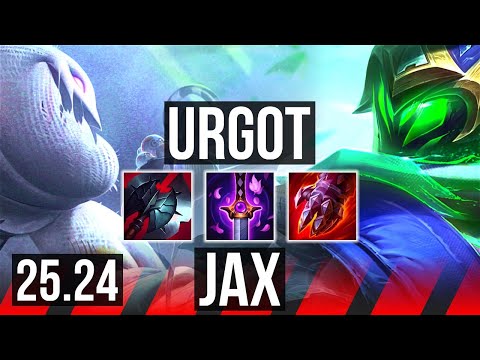 URGOT vs JAX (TOP) | KR Diamond | 25.24