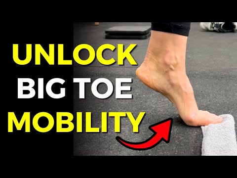 3 Exercises For A Stiff Big Toe | Mobility Exercises That WORK!