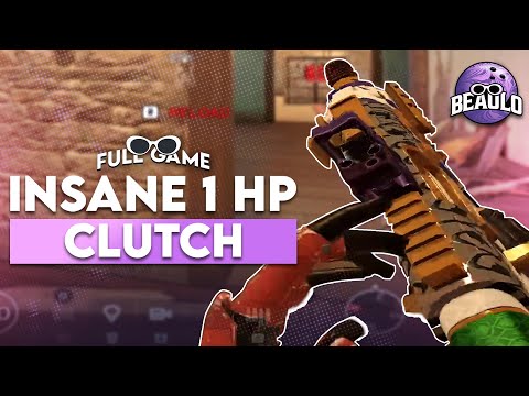 Insane 1HP Clutch (Full Game) - Rainbow Six Siege