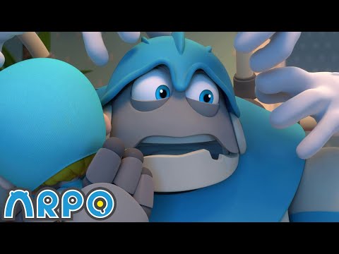 Night Time Terrors 🎃 | ARPO The Robot | Robot Cartoons for Kids | Moonbug Kids