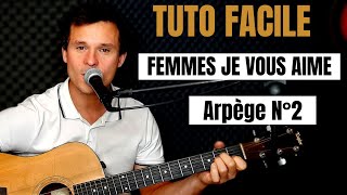 Tuto guitare Julien Clerc - Femmes je vous aime (Accords et Paroles)