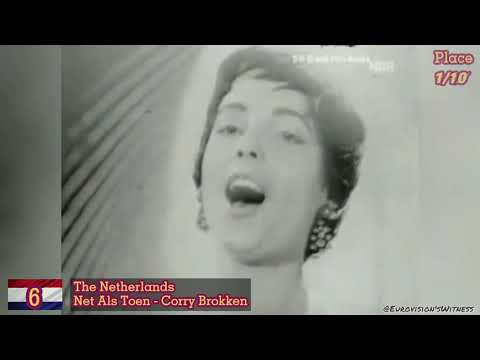 ESC 1957 - Recap all 10 songs