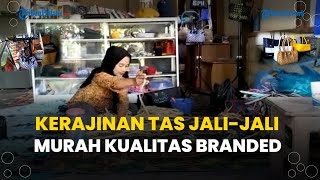 Kerajinan Tas Jali-jali Khas Kabupaten Sijunjung, Harga Murah Kualitas Seperti Barang Branded