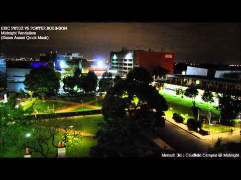 Eric Prydz Vs Porter Robinson - Midnight Vandalism (Shaun Ansari Quick Mash) [2012] [HD]