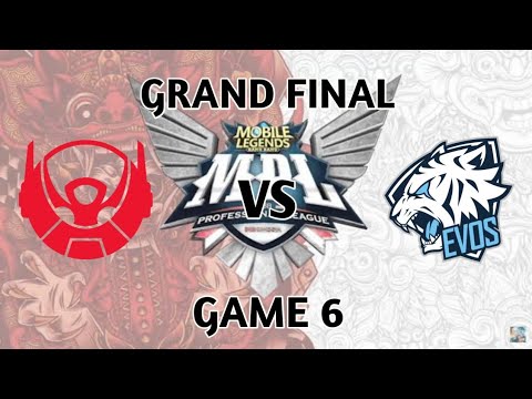GOOD GAME ESTES LUMINAIRE | GAME 6 | GRAND FINAL MPL-ID S7 | BTR    vs EVOS  | MLBB INDONESIA 🇮🇩