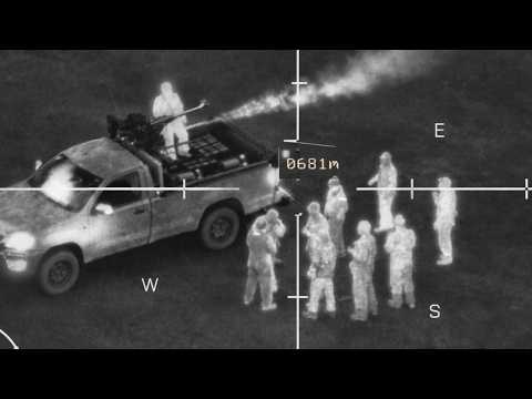 Watch: AC-130 Gunship Heavy Firepower Destroys Insurgent Base