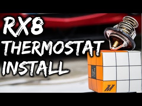 Mazda Rx8 Mishimoto Low Temperature Thermostat Install