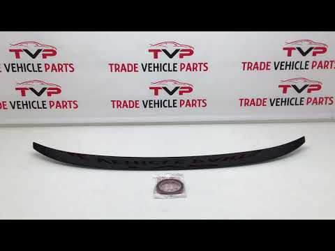 Fits BMW 4 Series Coupe F32 Rear Trunk Boot Lip Spoiler Gloss Black video