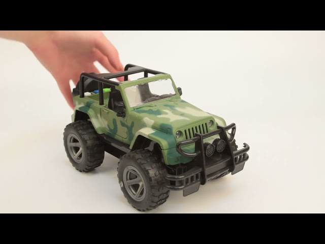 Внедорожник Lanson Toys OFF-ROAD фрикционный световые и звуковые эффекты 1:16 - видео