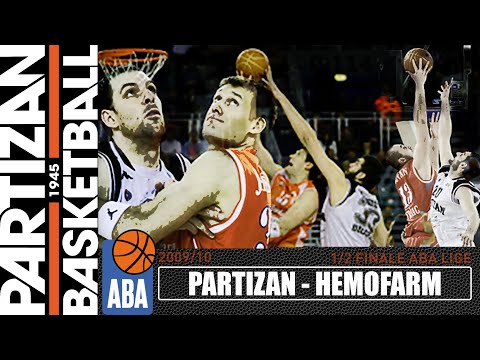 PARTIZAN - HEMOFARM 72-67 | SEMIFINAL ABA LEAGUE 2009/10 |