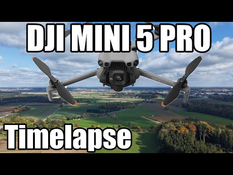 DJI Mini 5 Pro Zeitraffer – Beeindruckende Wolkenbewegung / Hyperlapse Timelapse