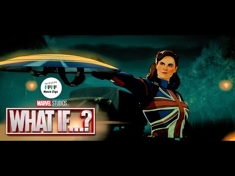 Captain Peggy Carter First Fight Scene Marvel What if? Episode 1 | What If..? | Marvel