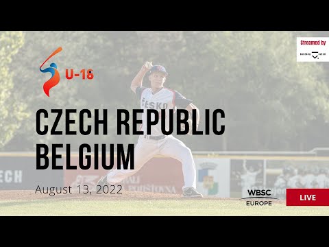 5 U-18 Baseball European Championship - Czech Republic VS Belgium