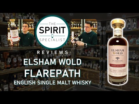 The Spirit Specialist reviews Elsham Wold Flarepath English Single Malt Whisky