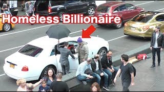 The Homeless Billionaire Prank!