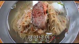 [맛집 Vlog 브이로그] 평양냉면 찐 맛집은 여기?!! -필동면옥 리뷰 (K food, Famous restaurant in Seoul)