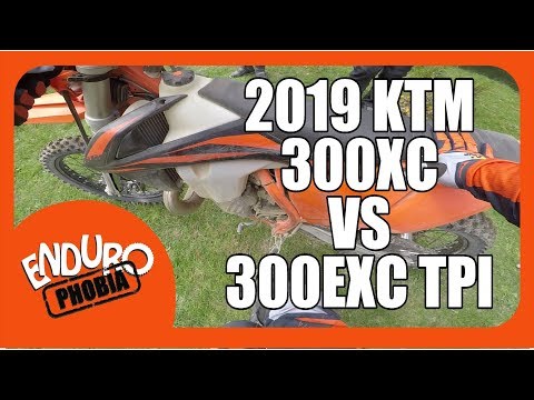 2019 KTM 300XC VS 300EXC TPI